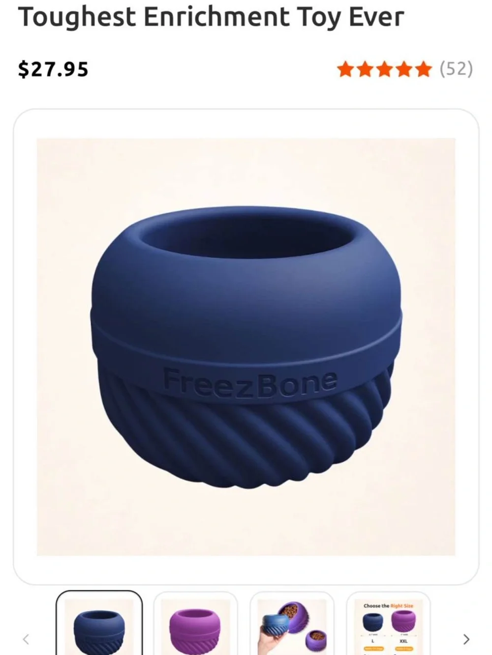 Summer dog enrichment bundle • freeze